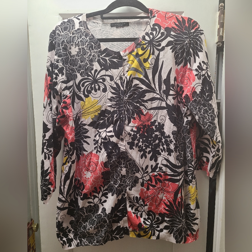 August Silk Cardigan